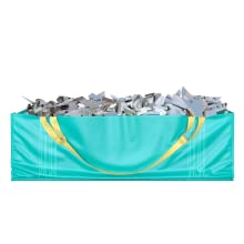 أكياس تخطي كبيرة ، حقيبة قمامة ، أكياس نفايات بناء قابلة للطي وقابلة لإعادة الاستخدام ، متعددة قابلة لإعادة الاستخدام ، مقاومة للدموع 15