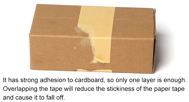 شريط الورق الكرافت الملصق الذاتي، الحجم المخصص، شريط الورق البني، شريط التعبئة البني القابل للتحلل، شريط التعبئة الورقية مع الملصق القوي 10