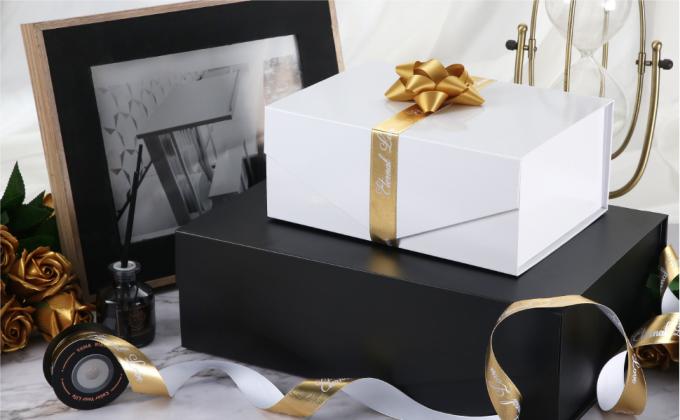 هدايا بغطاء مغناطيسي لامع غير لامع ، صناعة ، كب كيك ، حلوى ، صناديق اقتراح وصيفات الشرف ، صناديق سهلة التجميع 1