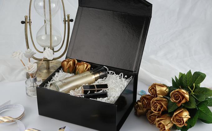 هدايا بغطاء مغناطيسي لامع غير لامع ، صناعة ، كب كيك ، حلوى ، صناديق اقتراح وصيفات الشرف ، صناديق سهلة التجميع 2